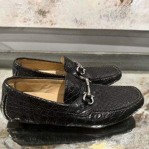 Salvatore Ferragamo Men’s Shoes Size 12 Black
